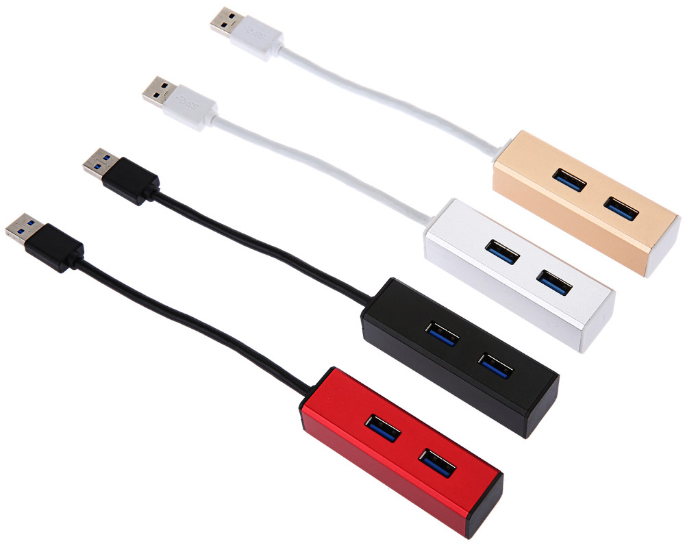 JY - SHF04 USB 3.0 to 2 USB 3.0 Ports Mini Simple Design Hub