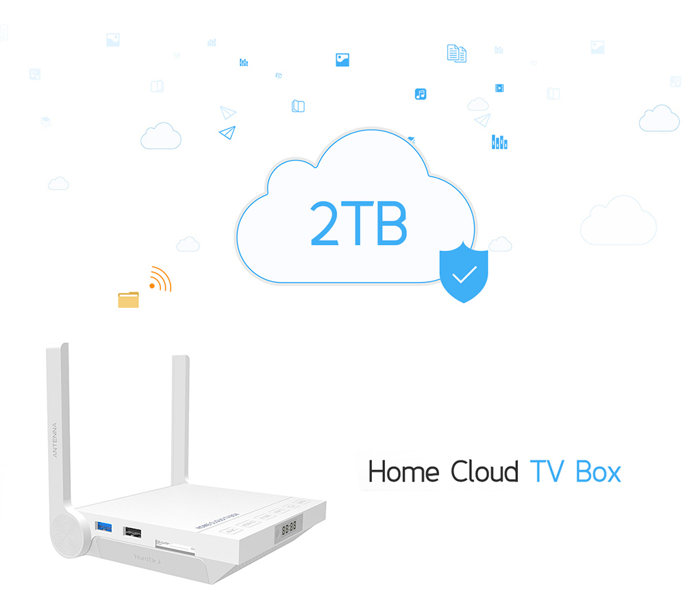 LAKE I Home Cloud Quad-core Android 6.0 TV Box